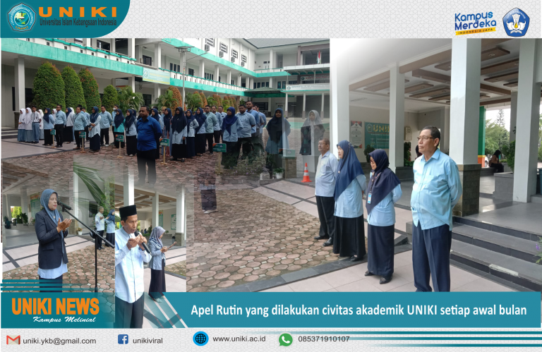 UNIKI NEWS : Apel Pagi, dilakukan civitas Akademik UNIKI