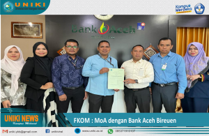 FKOM : MoU dengan Bank Aceh