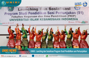 UNIKI FKIP : Launcing dan Sosialisasi Program Studi Pendidikan Seni Pertunjukan