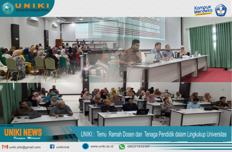 UNIKI : Temu Ramah antara Dosen dan Tenaga Pendidik dalam Lingkup Universitas