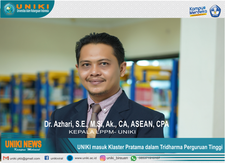 LPPM-UNIKI Memperoleh Klaster Pratama
