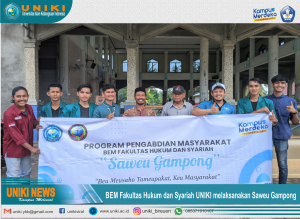 BEM Fakultas Hukum dan Syariah UNIKI  Saweu Gampong