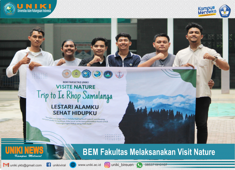BEM Fakultas UNIKI Trip to Ie Rhop Samalanga