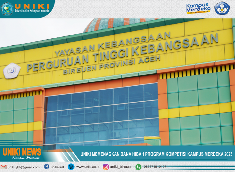UNIKI Memenangkan Dana Hibah Program Kompetisi Kampus Merdeka 2023