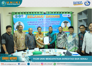 Program Studi Informatika UNIKI Raih Akreditasi Baik Sekali