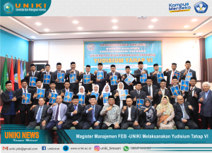 Magister Manajemen – UNIKI menyelenggarakan Yudisium Tahap VI