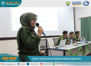 BEM UNIVERSITAS UNIKI MENGADAKAN CAPACITY BUILDING BAGI ORGANISASI KEMAHASISWAAN