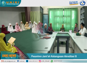 Pesantren Mahasiswa Jami’ah Kebangsaan memperoleh peringkat Akreditasi B
