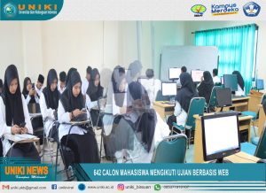 442 PESERTA MEMGIKUTI UJIAN SELEKSI PENERIMAAN MAHASISWA BARU GELOMBANG PERTAMA