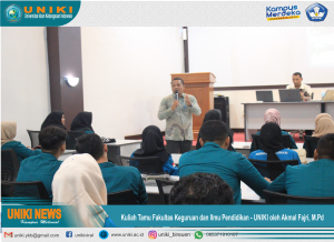 FKIP Prodi Pendidikan Jasmani – UNIKI Menyelenggarakan Kuliah Tamu