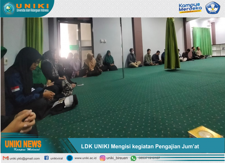 Lembaga Dakwa Kampus UNIKI Mengadakan Pengajian Rutin