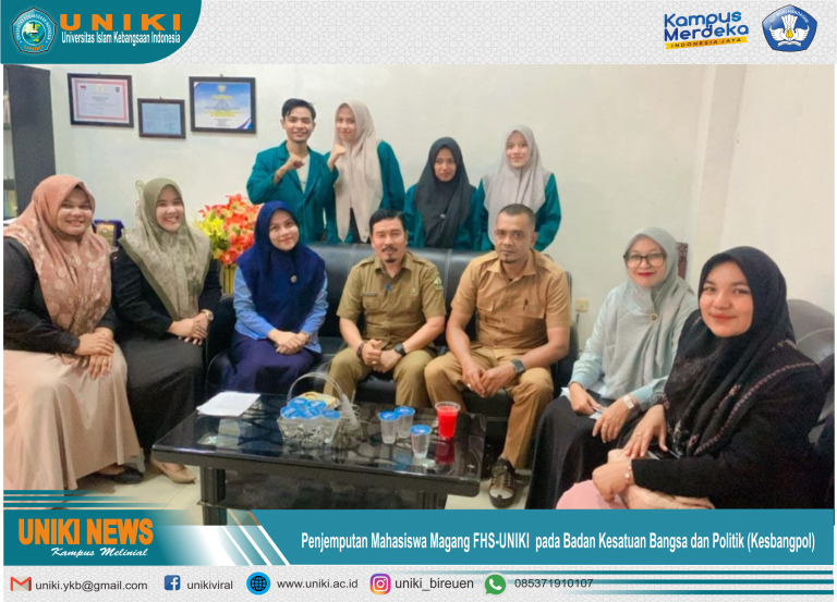 Akhirnya selesai juga  Program MBKM Mahasiswa FHS-UNIKI