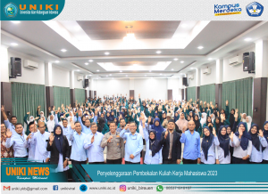 UNIKI :  558 Mahasiswa Mengikuti Pembekalan Kuliah Kerja Mahasiswa