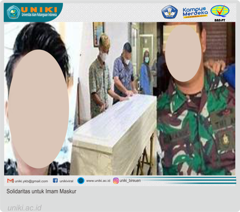 Solidaritas Untuk Imam Maskur