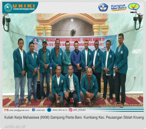 KKM-UNIKI Pante Baro Kumbang berkoloborasi menyelenggarakan Sosialisasi Hukum