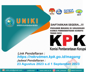 PENERIMAAN MAGANG DI LINGKUNGAN KOMISI PEMBERANTASAN KORUPSI