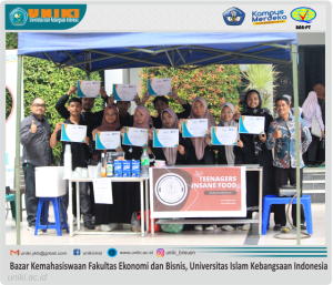 Bazar Kewirausahaan Fakultas Ekonomi dan Bisnis UNIKI