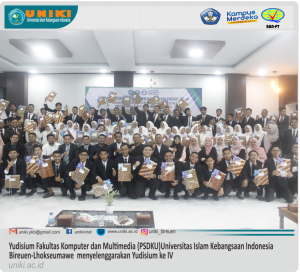 Fakultas Komputer dan Multi Media UNIKI Sukses Menyelenggarakan Yudisium ke IV