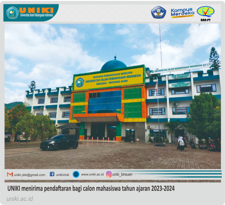 UNIKI Bireuen Mulai Buka Pendaftaran Mahasiswa Baru, Ini Jadwalnya
