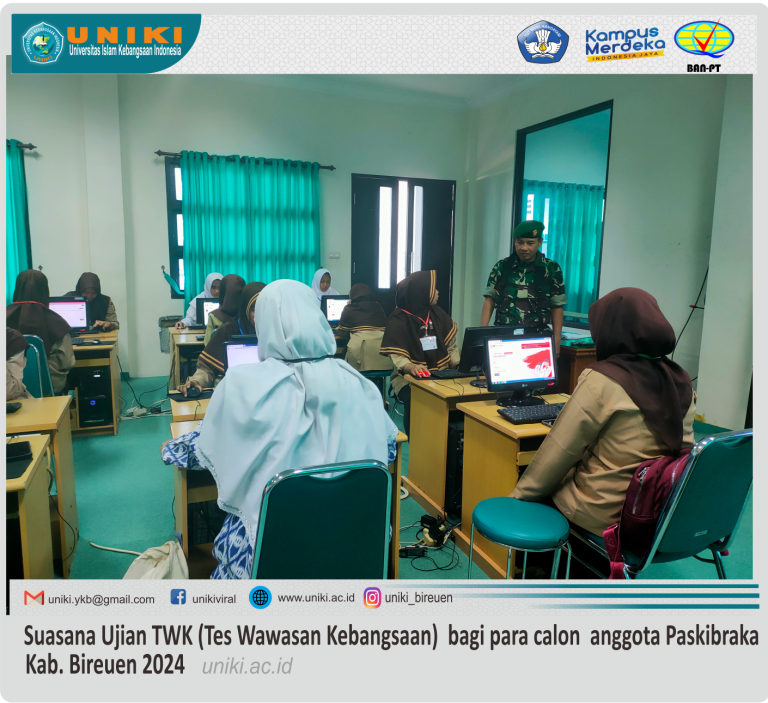 Seleksi Penerimaan Paskibraka Kab. Bireuen 2024 diselenggarakan di UNIKI