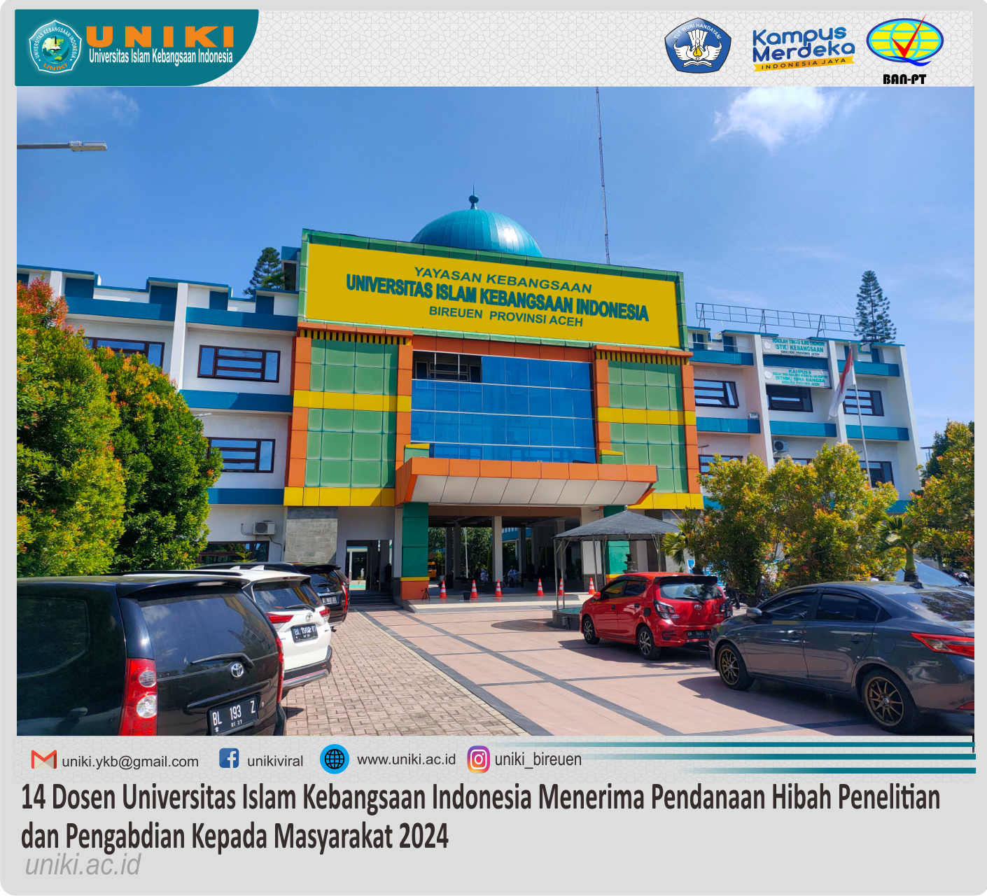 14 Dosen UNIKI Memenangkan Hibah Penelitian