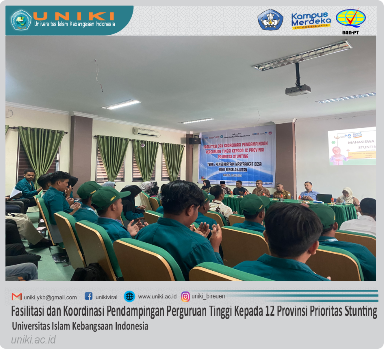 BKKBN Aceh Fasilitasi Dan Koordinasi Pendampingan Perguruan Tinggi Kepada 12 Provinsi Prioritas Stunting Dengan Tema : “Pemberdayaan Masyarakat Desa Yang Berkelanjutan”