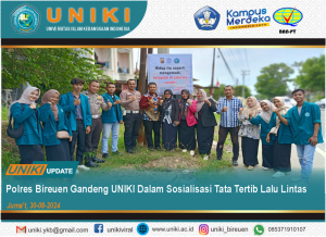 Polres Bireuen Gandeng UNIKI Dalam Sosialisasi Tata Tertib Lalu Lintas