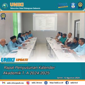 Penyusunan Kalender Akademik Tahun Ajaran Baru