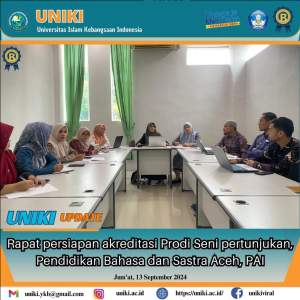 Badan Penjamin Mutu UNIKI Mengadakan Rapat Persiapan Akreditasi