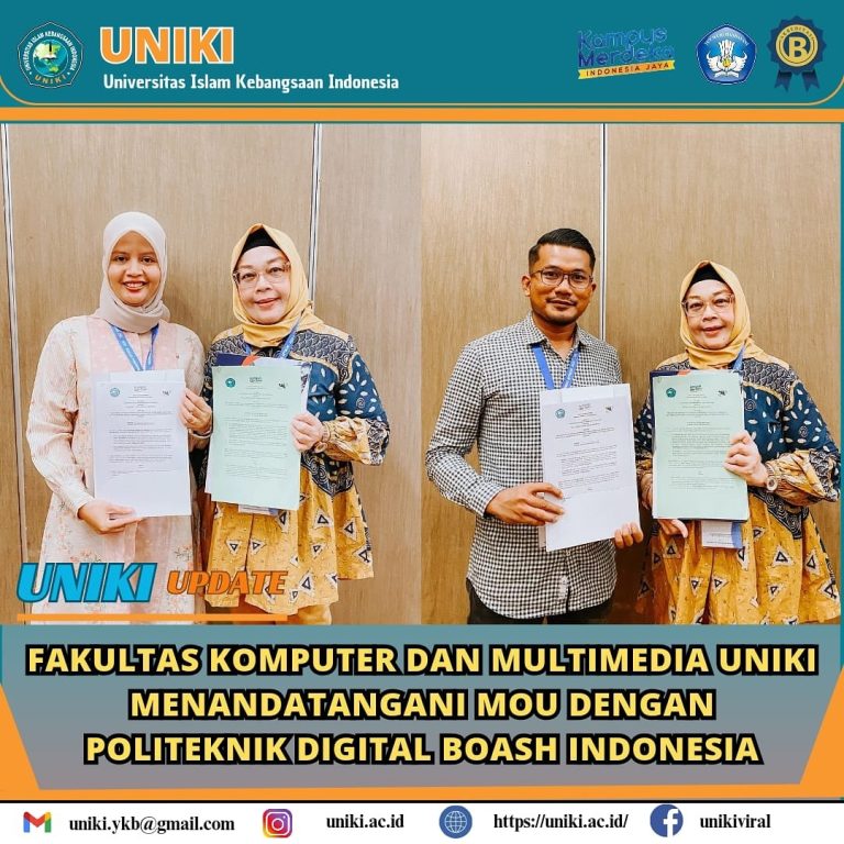 Fakultas Komputer Dan Multimedia UNIKI Menandatangani Serangkaian MoU Untuk Memperkuat Pelaksanaan Kegiatan Tri Dharma Perguaruan Tinggi