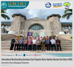 International Benchmarking Kurikulum Dan Penjamin Mutu Fakultas Ekonomi Dan Bisnis UNIKI