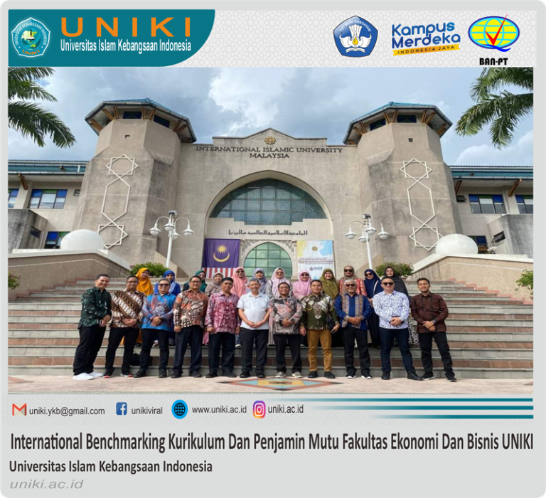 International Benchmarking Kurikulum Dan Penjamin Mutu Fakultas Ekonomi Dan Bisnis UNIKI