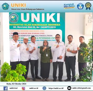 Kunjungan Bapak Saiful, M.Pd Asisten 3 Pidie Jaya Dan Rombongan Ke UNIKI