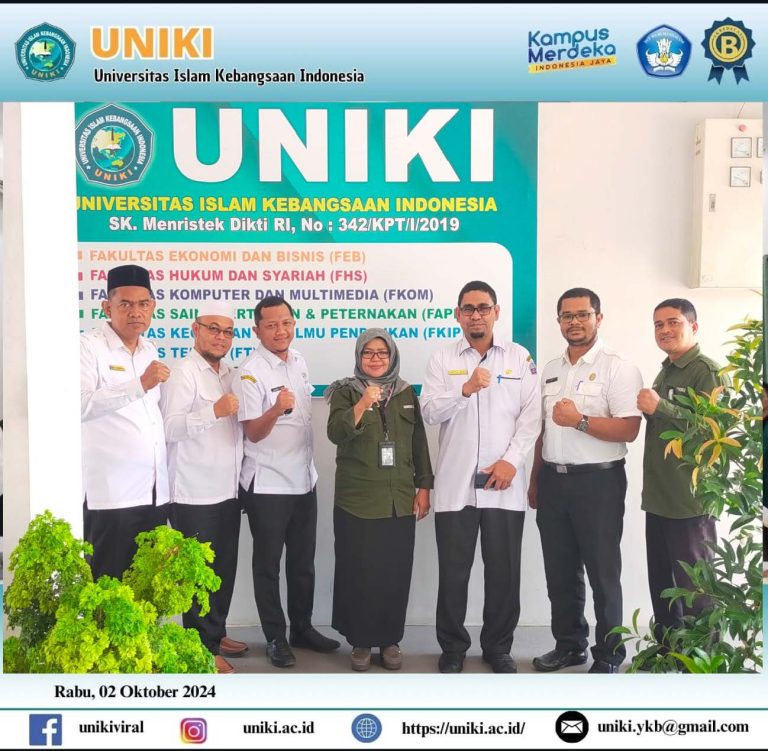 Kunjungan Bapak Saiful, M.Pd Asisten 3 Pidie Jaya Dan Rombongan Ke UNIKI