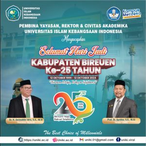 Selamat Hari Jadi Kabupaten Bireuen ke-25 Tahun