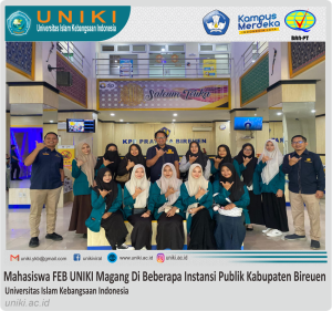 Mahasiswa FEB UNIKI Magang Di Beberapa Instansi Publik Kabupaten Bireuen