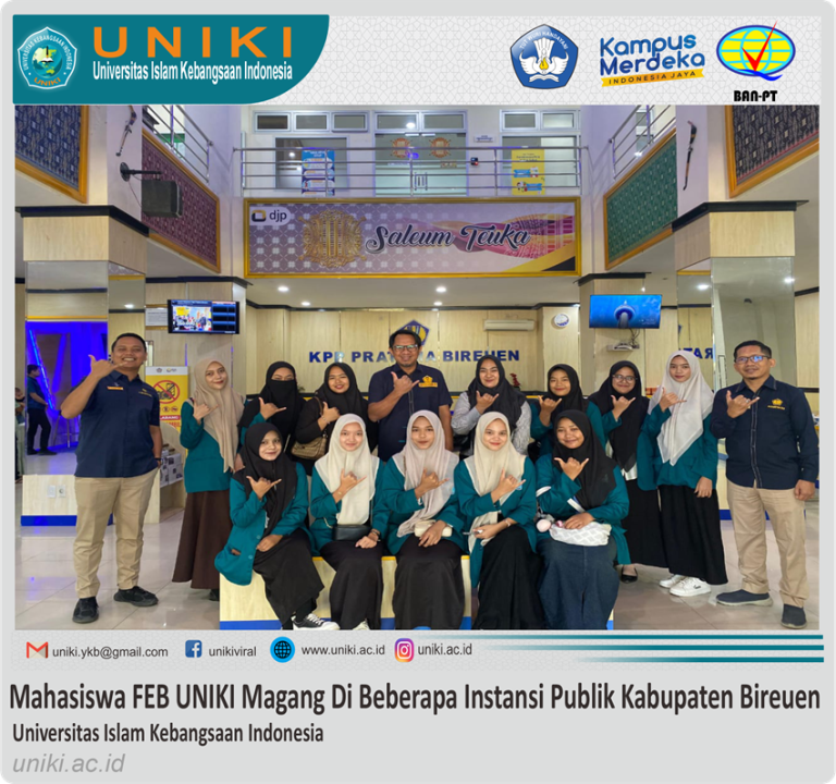 Mahasiswa FEB UNIKI Magang Di Beberapa Instansi Publik Kabupaten Bireuen