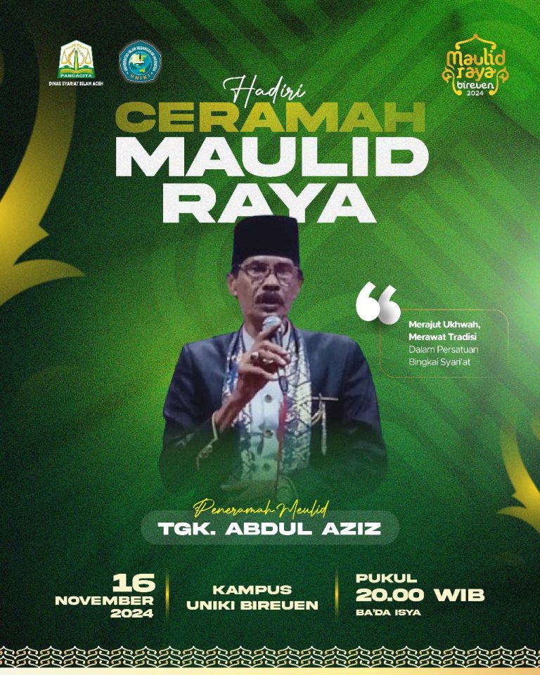 Hadiri Ceramah Maulid Raya 2024