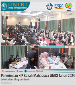 Mahasiswa UNIKI Terima Buku Tabungan Beasiswa KIP-Kuliah