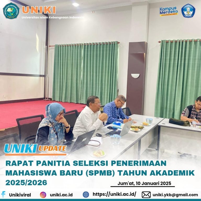 Rapat Penting Panitia Seleksi Penerimaan Mahasiswa Baru (SPMB) untuk Tahun Akademik 2025/2026