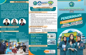 Brosur Penerimaan Mahasiswa Baru (PMB) 2025/2026