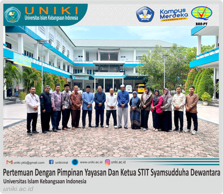 Pertemuan Pimpinan Yayasan dan Ketua STIT Syamsuduha Dewantara Bahas Tindak Lanjut MoA dengan FAI Uniki