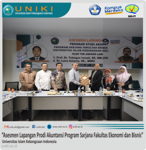 Asesmen Lapangan Program Studi Akuntansi UNIKI oleh Tim Asesor LAMEMBA
