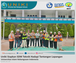 UNIKI Selenggarakan Pelatihan Pengukuran dan Pemetaan: Siapkan SDM Teknik Hadapi Tantangan Lapangan