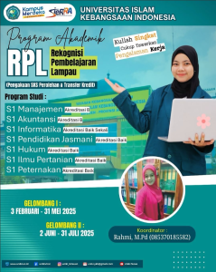 UNIKI Buka Program RPL: Bawa Pengalamanmu, Raih Gelar S1 Lebih Cepat