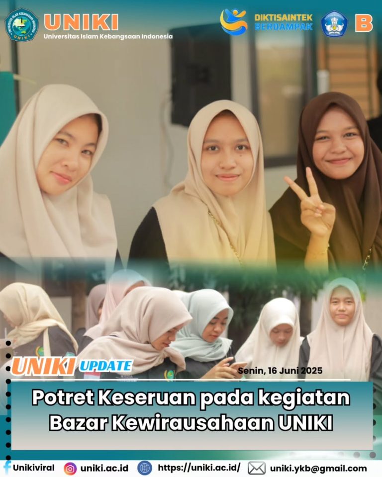 Potret Keceriaan Mahasiswa UNIKI di Bazar Kewirausahaan: Semangat, Inovasi, dan Jiwa Mandiri