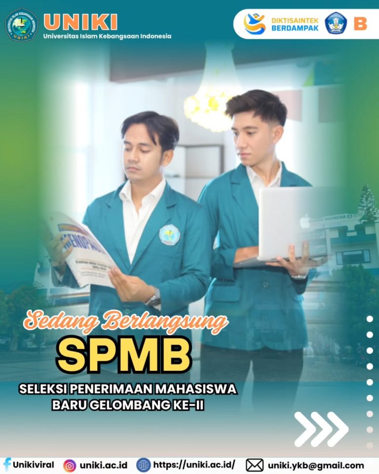 SELEKSI GELOMBANG II TELAH DIBUKA!