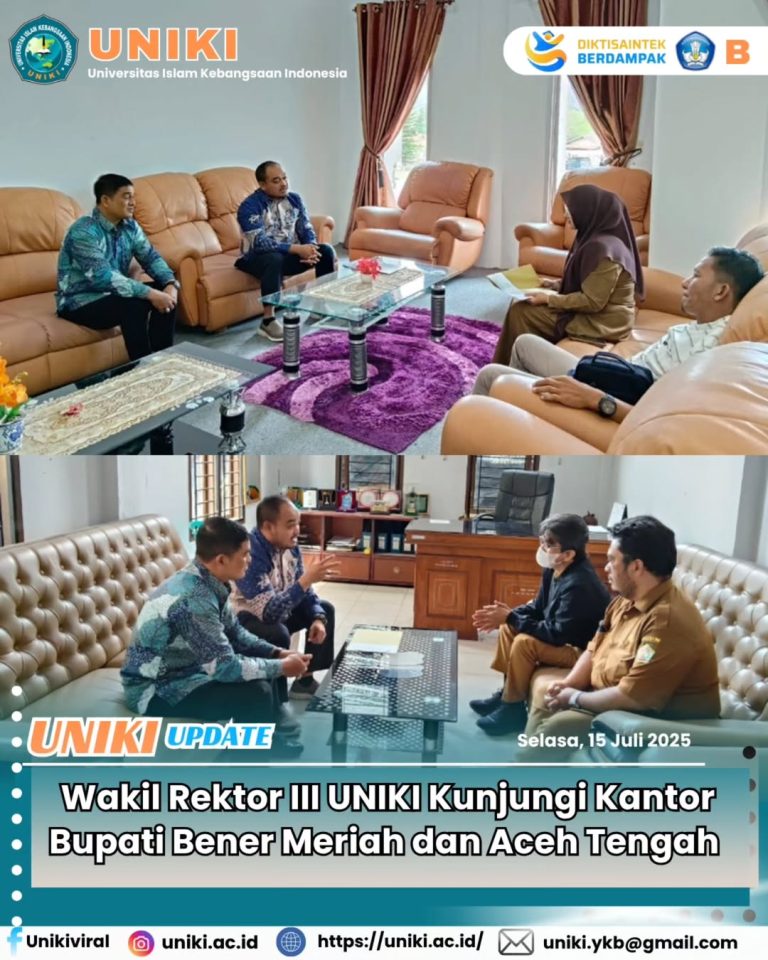 UNIKI Perkuat Jalinan Kerja Sama Strategis dengan Pemkab Bener Meriah dan Aceh Tengah