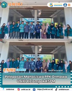Pelepasan Mahasiswa PPK Ormawa UNIKI – Kelompok KSPM