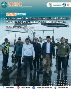 Komitmen Tanpa Henti: Ketua Pembina Yayasan Terus Dukung Perkembangan UNIKI